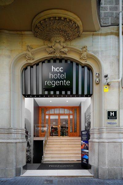 Hcc Regente Hotel Barcelona Bagian luar foto