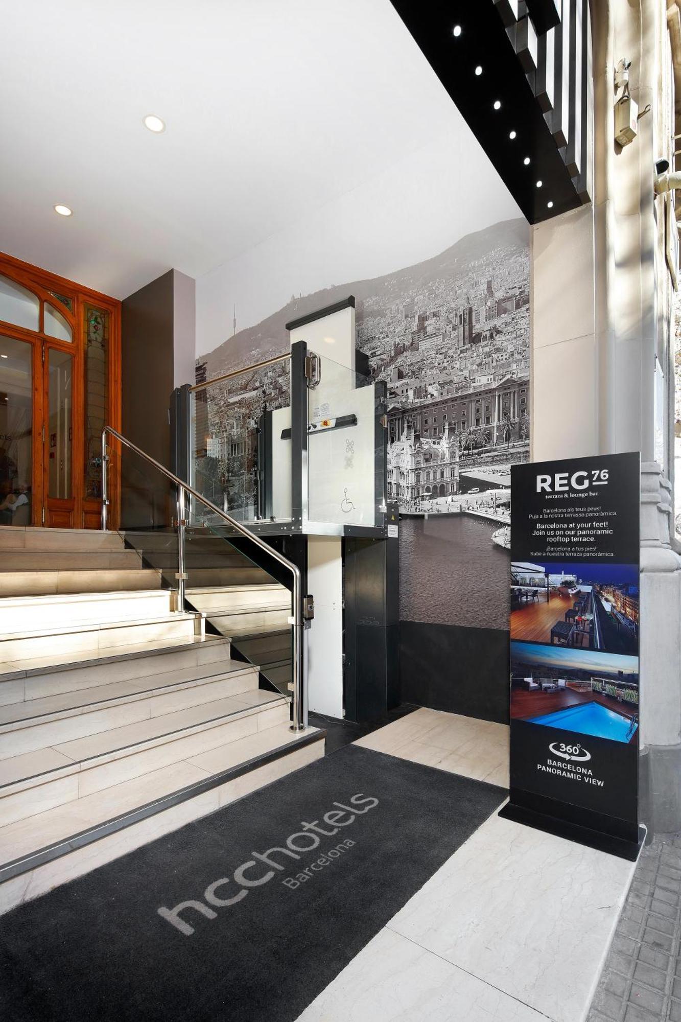 Hcc Regente Hotel Barcelona Bagian luar foto